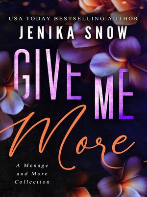 cover image of Give Me More